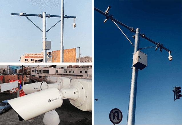 title Pro Bullet Network Cameras in Main Streets
